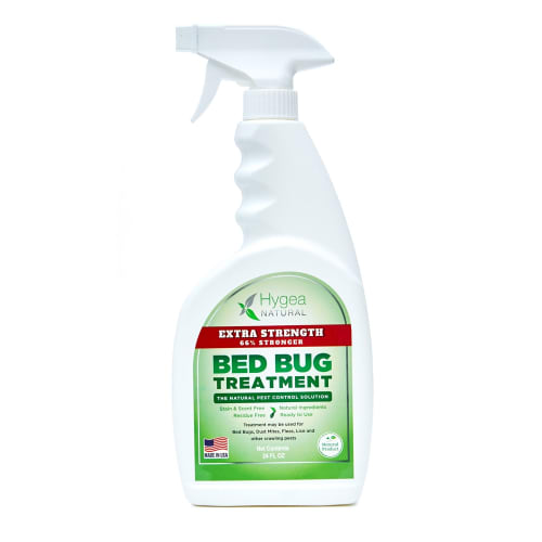 Rociador Extrafuerte, Sin Olor, Chinches y Ácaros Hygea Natural, 24 oz